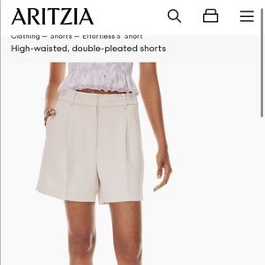 NWT ARITZIA WILFRED “EFFORTLESS” SHORTS